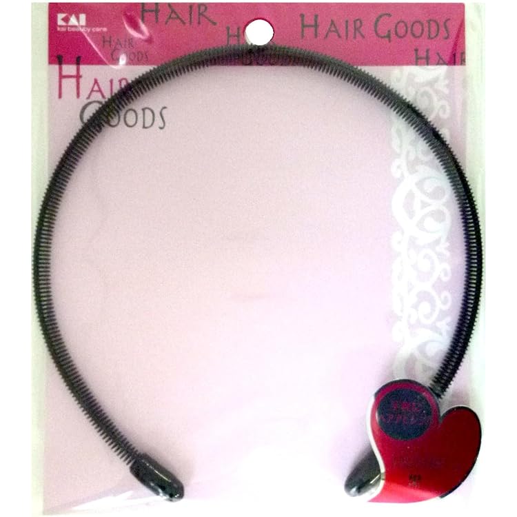 Amazon.co.jp: 貝印 スプリングタイプカチューシャ 黒 1個 (x 1